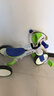 澳乐 儿童三轮车手推车自行车多功能平衡车滑行车生日礼物三合一绿 实拍图