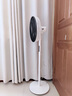 美的（Midea）电风扇落地家用落地扇远距广角送风轻音节能大风量转页扇卧室客厅办公室遥控节能台地两用小型电扇 【遥控款】7叶飓风 实拍图