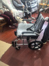 衡互邦 轮椅手动折叠老人 轻便铝合金轮椅车 免充气残疾人代步车 16寸灰色便携款 实拍图