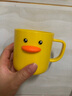 JAJALIN 儿童漱口杯 加厚刷牙杯卡通小鸭可爱水杯洗漱杯刷牙杯 实拍图