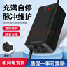 适用超威天能通用两轮三轮电动车电瓶车充电器48V60V72V96V20AH 充满自停款 60V20AH通用T孔 实拍图