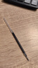 uni-ball三菱新款one小浓芯中性笔芯UMR-05S 38S水笔替芯 按动式签字黑笔芯 黑色0.5(十支) 实拍图