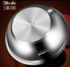欧乐多（Olodo）德国304不锈钢盆加厚汤盆洗菜盆大号和面盆打蛋盆厨房盆料理盆子 加厚平底【26cm】可电磁炉加热 实拍图