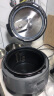 美的（Midea）【国家补贴】0涂层精钢厚釜电压力锅5L双胆全自动智能预约家用煲汤煮饭电饭煲C5856G高压锅3-6人 实拍图
