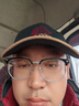 蔡司（ZEISS）镜片近视眼镜框男半框防蓝光辐射可配带散光度数眼睛女钛合金镜架 升级钛材 黑银 配康美达1.67防雾防蓝光0-1000度 实拍图