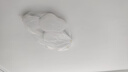 蒂凡尼亚全光谱LED吸顶灯奶油风云朵客厅灯大灯中山灯具套餐三室两厅灯饰 护眼云朵60CM_天猫精灵 护眼灯具 实拍图