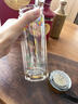 格亚（GEYA）钓鱼臺湖心亭玻璃杯 镀金男士茶杯双层玻璃茶杯玻璃水杯高端礼品 湖心亭商务款380ml 实拍图