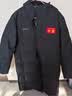 乔丹中国长款羽绒服男秋冬季保暖连帽外套男棉服时尚潮流舒适运动服 实拍图