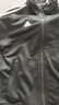 阿迪达斯 （adidas）运动套装男秋季外套长裤两件套跑步运动套装 黑白 2XL  实拍图