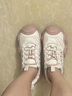 骆驼（CAMEL）【王俊凯同款】登山鞋女机甲户外丑萌鞋 L25M202007 米/银/粉 36 实拍图