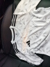 ADIDAS阿迪达斯25年新款男童大童足球短袖透气运动休闲短袖T恤JJ1953 白色 140 （吊牌140） 晒单实拍图