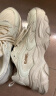 骆驼（CAMEL）运动老爹鞋女透气厚底潮休闲鞋子 K23S60L8016 米色 39 实拍图