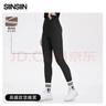 SIINSIIN4.0鲨鱼裤女春秋外穿高腰收腹打底裤加绒鲨鱼裤不掉档显瘦提臀 【4.0高暖款】显瘦黑 L (100-115斤) 实拍图