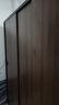 唐辑实木衣柜卧室现代简约家用推拉门储物大衣柜180*50*200cm 实拍图