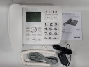 飞利浦（PHILIPS）录音电话机 固定座机  办公家用 自动 手动录音 16G存储卡 放音密码保护 CORD165 (白色) 实拍图