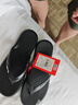 李宁（LI-NING）人字拖鞋男游泳防滑夏季外穿潮软底夹脚洗澡防臭防水款9563黑44码 实拍图
