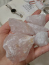 香薰石扩香石 天然粉黄白绿紫水晶原石 水晶装饰摆件 扩香石   粉色100g 实拍图