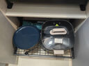 家佰利厨房拉篮橱柜可抽拉碗篮调味篮嵌入式衣柜拉篮家用碗架厨房置物架 单层大号【免打孔可伸缩】 实拍图