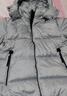 美力城[檀健次同款]短款羽绒服女装鹅绒印花小个子外套户外122 银灰色【男款】 3XL /185 晒单实拍图