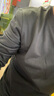 布先生明星同款长袖T恤男士小白T内搭 长袖标准T-圆领-黑色 M(170) 实拍图