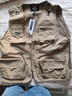JEEP SPIRIT吉普工装马甲男士春夏季钓鱼背心机能多口袋外套男装 卡其 3XL 实拍图