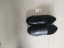 【尺码偏大请拍小一码】商务皮鞋软皮2025新款套脚防滑软底中老年 黑色 42 实拍图
