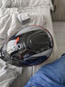 LS2情侣摩托车头盔男女机车赛车四季全盔儿童盔防雾大尾翼802 黑/灰桔星河 L(建议53-54头围) 实拍图