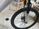 飞鸽（FG FLYING PIGEON）山地自行车成人男女变速山地车青少年中小学生车越野户外骑行单车 【铝合金】G8002代-辐条轮-黑色 24寸轮组（适合145-170cm） 21速入门版 实拍图