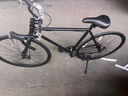 WELLCLS公路自行车赛车成人单速实心胎死飞骑行男女学生自行车单车山地 30刀-纯黑色 26寸【适合：165-185cm】 实拍图