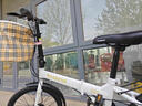 凤凰折叠自行车成人20寸男女式超轻便携变速免安装代驾可放后备箱单车 折叠车-雪山白【免安装/送货上门】 禧玛诺7速 20英寸【推荐身高130-190CM】 禧玛诺7速【正新胎+可放后备箱】 实拍图