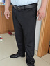 罗蒙【舒适微弹】休闲裤男士职业商务工装裤子正装冰丝直筒抗皱西装裤 实拍图