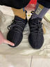 阿迪达斯Yeezy350黑武士透气椰子青少年学生鞋休闲鞋 36.5 实拍图