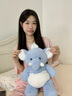 伊美娃娃会跑步的小象玩偶毛绒玩具大象公仔抱枕布娃娃送女孩女生生日礼物 实拍图