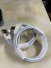 苹果数据线快充充电线 适用iPhone14/13/12Pro Max/XR/Xs/11/8手机ipad平板充电器线 苹果快充数据线1.5米*2条装 实拍图