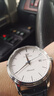 天王（TIAN WANG）男士手表自动机械表男商务防水情侣对表新年礼物送男友品牌国表 【5914皮表带男表】白盘 黑带 实拍图