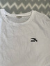 安踏（ANTA）【快干棉】T恤男女同款2025夏季情侣吸湿排汗LOGO宽松休闲短袖t恤 【小logo】纯净白8125-1 3XL /男190 实拍图
