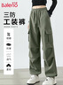 班尼路（Baleno）软壳工装裤女2025年春秋季时尚感简约户外通勤运动休闲百搭风长裤 实拍图