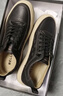 百丽潮搭休闲2025男牛皮压花套脚百搭板鞋A1468AM5 黑色-单里2 42 实拍图