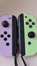 京东快递包邮switch游戏手柄适用于任天堂JOYCON手柄体感震动双人成行NS即插即用Switch2手柄OLED 【淡雅紫绿+手绳】支持体感/原装健身环*带NFC 实拍图