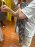 花里家小飞精油防臭袜子抗菌吸汗透气休闲舒适春夏四季男女薄款中筒棉袜 中筒 白色【除臭抑菌】 5双 实拍图