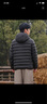 坦博尔轻薄羽绒服男士短款连帽宽松简约保暖外套TF236209 黑色 180  实拍图