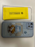 奶小鸭 适用苹果14plus手机壳 iphone14plus保护套镜头全包硅胶防摔超薄创意卡通简约软壳男女款 远峰蓝 实拍图