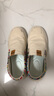 回力瑞老北京帆布鞋男鞋2025新款夏季休闲帆布鞋千层底一脚蹬透气薄款 米色 41 实拍图
