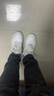 彪马（PUMA）经典复古透气小白鞋男女情侣同款官方休闲百搭板鞋384953 白-白-银色-02 38.5 实拍图