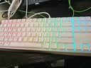CHERRY 樱桃MX3.0S TKL机械键盘87键有线游戏电竞办公笔记本客制化键线分离键盘 皓月白 RGB 红轴 实拍图
