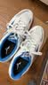 美津浓（MIZUNO）乒乓球鞋男款女专业透气耐磨防滑运动鞋183028 白蓝40.5 实拍图