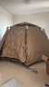 捷路普帐篷户外野营过夜折叠便携式加厚防雨露营装备全套全自动室内公园 超大号流沙金六角+防潮垫 实拍图
