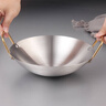 德勒（DELE）不锈钢干锅酒吧鼎锅仔加厚金耳酒精炉家用不粘锅商用锅仔底座 金耳酒吧鼎26cm 实拍图