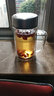 富光玻璃杯双层办公大容量带把手水杯带盖有滤网玻璃茶杯子水杯 X1804-SP-570ml本色 570ml 实拍图