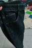 真维斯（JEANSWEST）牛仔裤男父亲节春季轻商直筒修身牛仔长裤男黑色常规34 实拍图